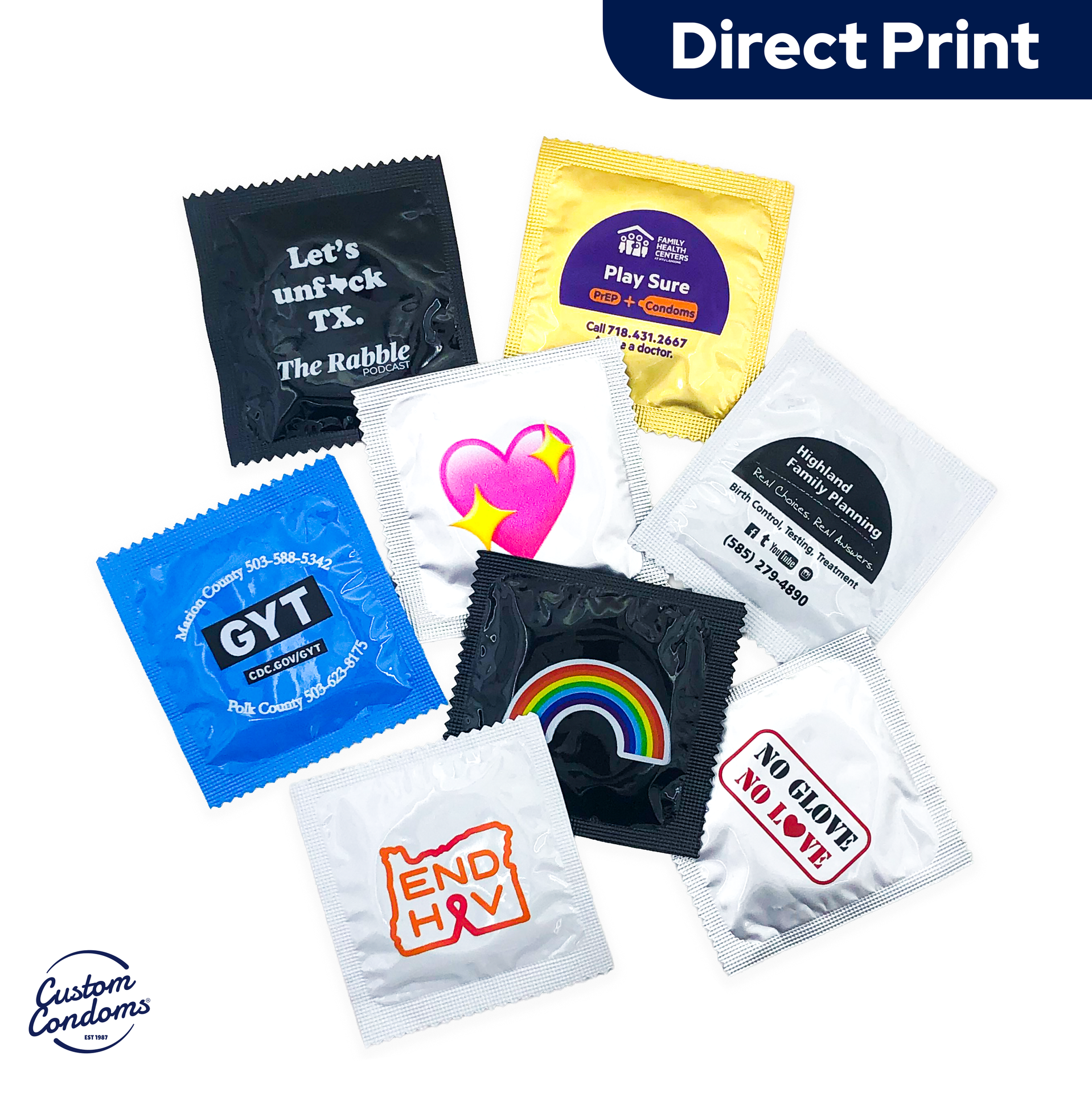 Custom Condoms | Global Protection Corp.
