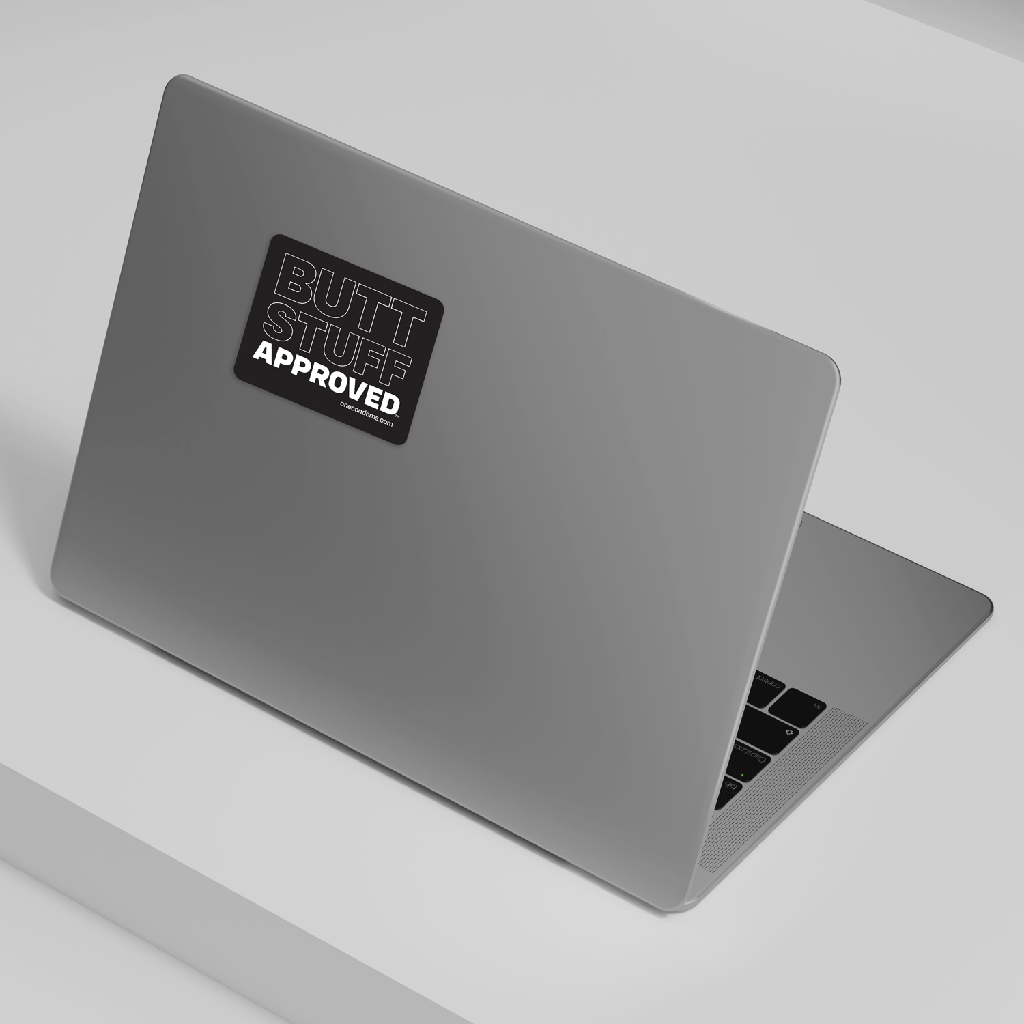 ONE Butt Stuff Approved Stickers, bundle of 20