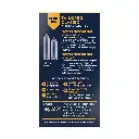 2-MyONE® Custom Fit® Tailored Classic 10-count condom package - back.webp