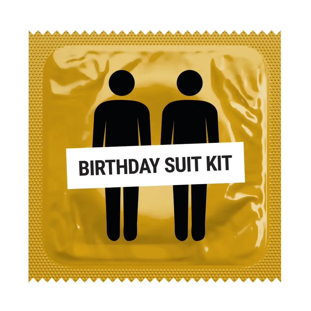 Birthday Suit Condoms, Bag of 50