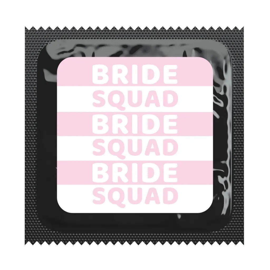 Bride Squad Condoms, Bag of 50