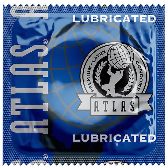 Atlas® Ultra Lubricated Condoms, Case of 1,000