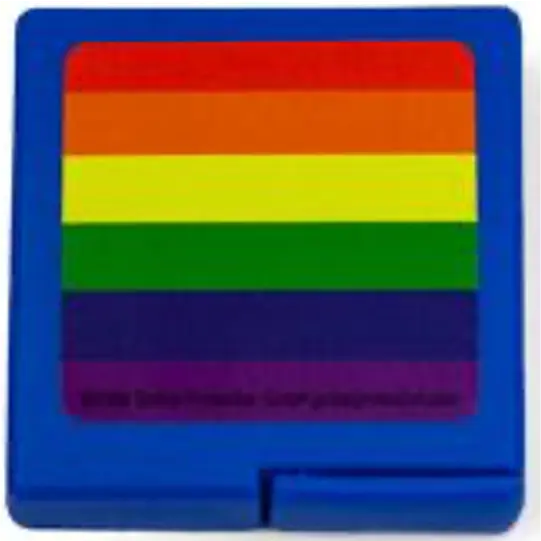 Pride Flag Condom Compacts, Bag of 10