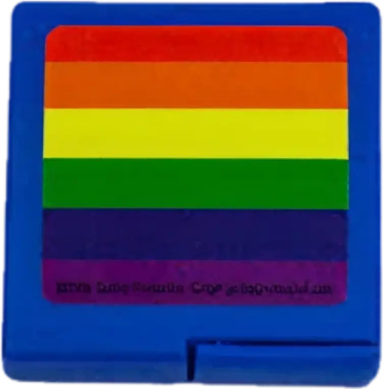 Pride Flag Condom Compacts, Bag of 10