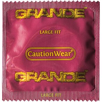 CautionWear® Grande Condoms, Case of 1,000
