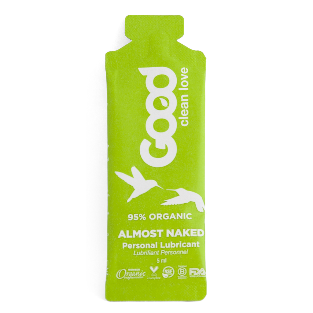 Good Clean Love Almost Naked Lubricant, 5ml Sachets, box of 100