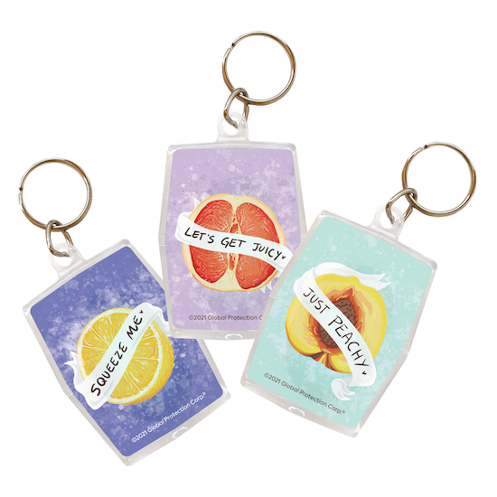 Fruit Basket Condom Keypers, Bag of 48