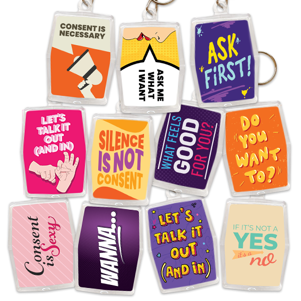 Consent Condom Keypers, Bag of 48
