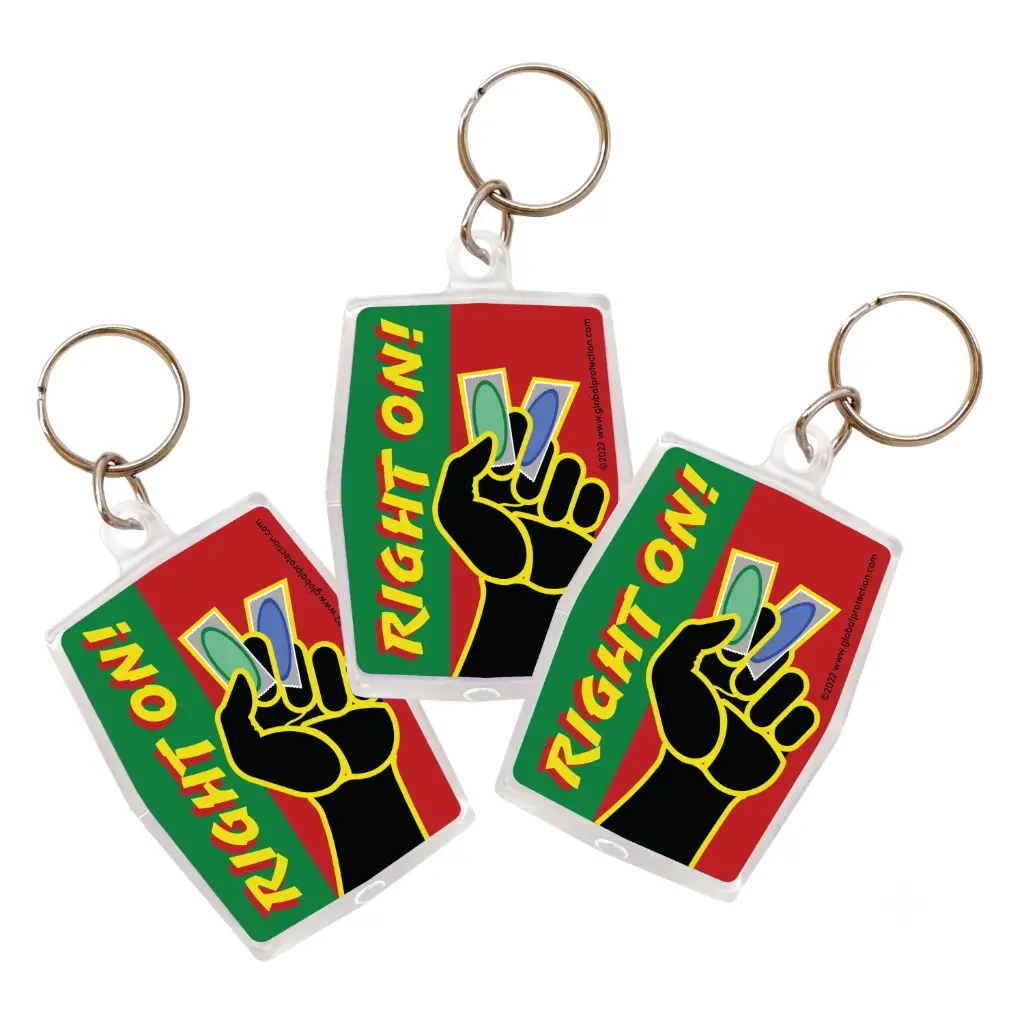Right On Condom Keypers, Bag of 10