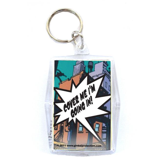 Cover Me I'm going In Condom Keypers, Bag of 10