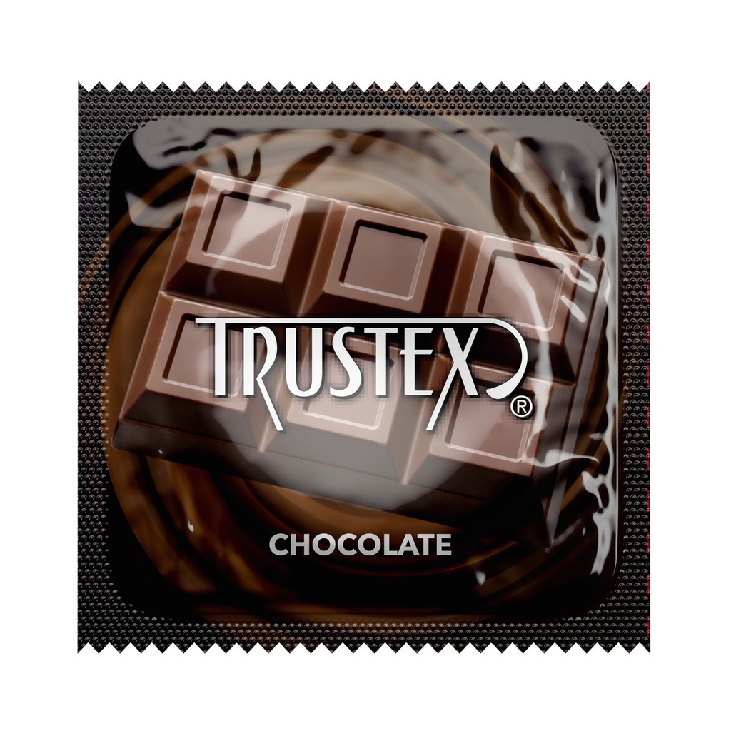 Trustex® Chocolate Flavored Condoms, Case of 1,000