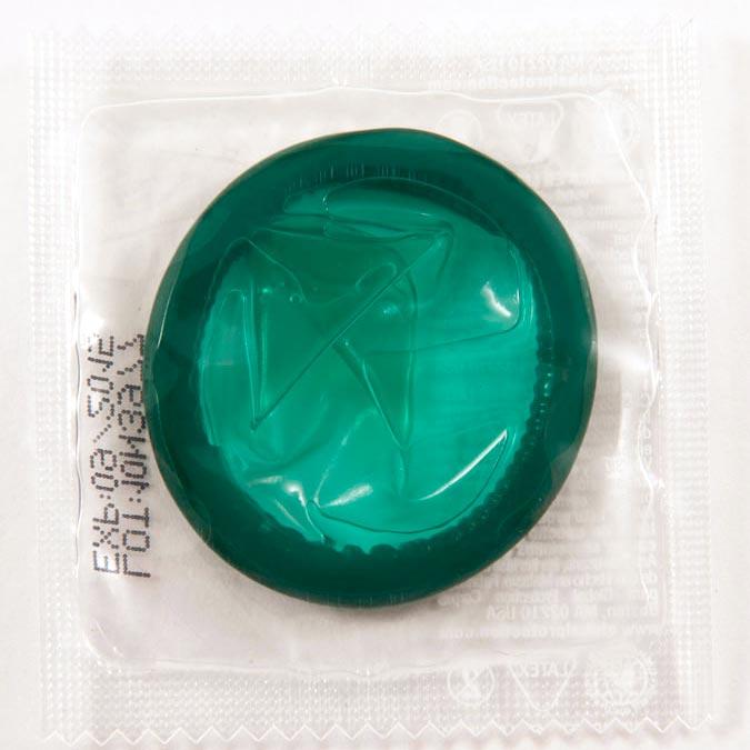 Global Colors: Green Condoms, Case of 1000