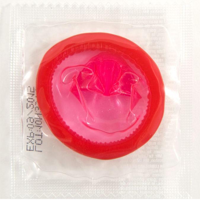Global Colors Red Condoms, Case of 1,000