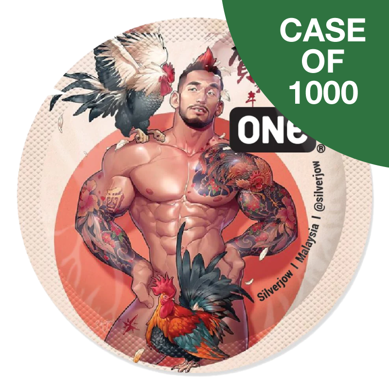 ONE® Classic Select™ MSM Collection Condoms, Case of 1,000
