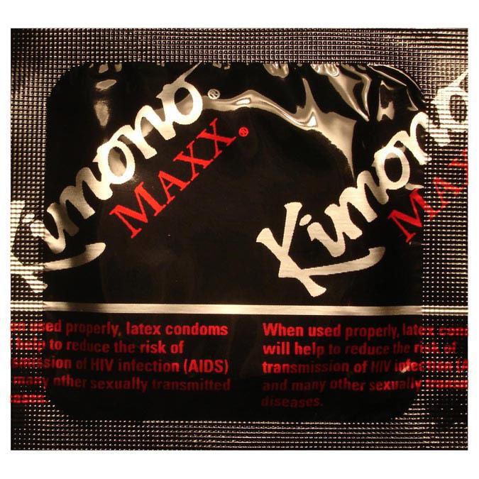 Kimono® Maxx Condoms, Case of 1,000