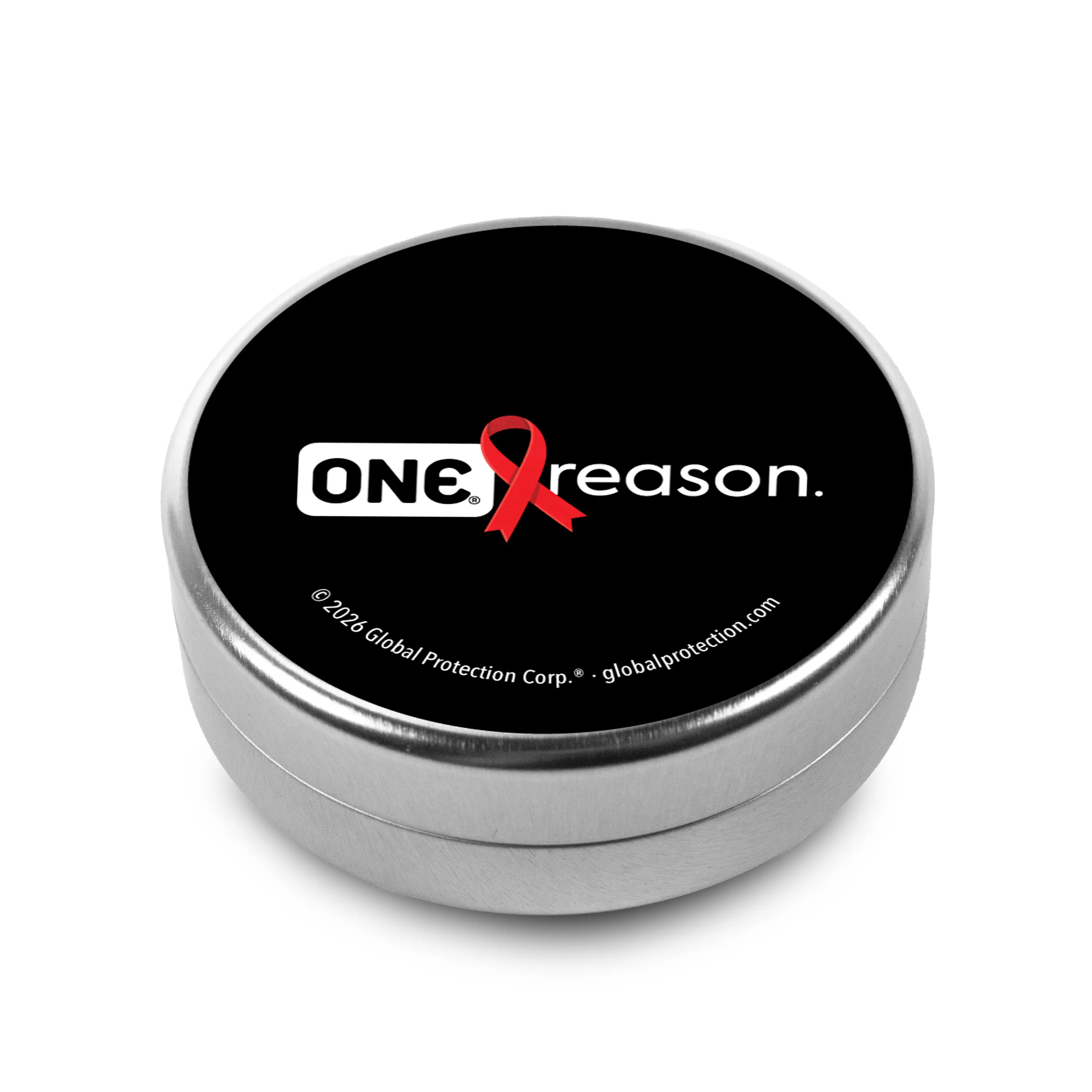 ONE® Red Ribbon Condom Tins, Bag of 10