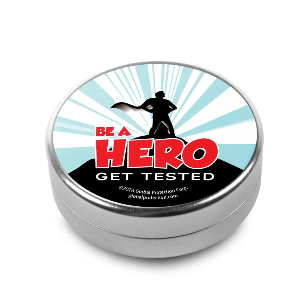 Be a Hero Condom Tins, Bag of 10