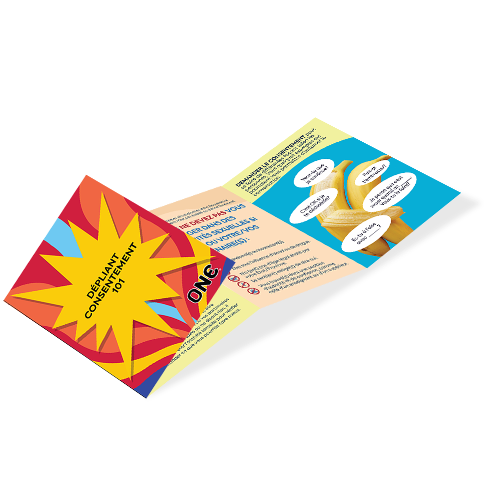 Consent 101 Pamphlet (French), Pack of 100