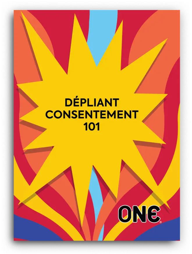 ONE Pamphlet - "Consent" French, Pack of 100