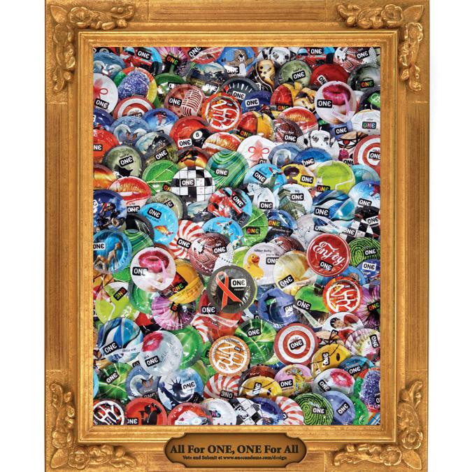 ONE® Wrapper Art Poster