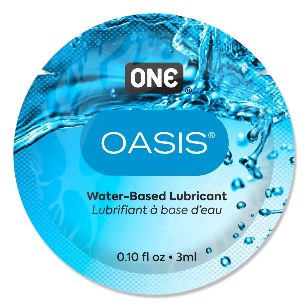 ONE® Oasis® Lubricant 3ml Sachets, Case of 500