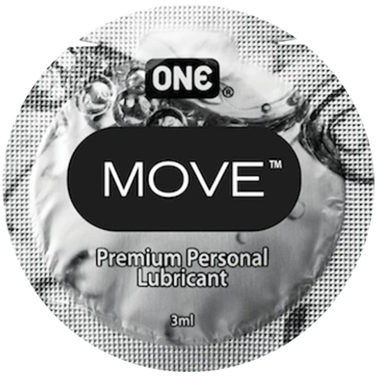 ONE® Move® Lubricant 3ml Sachets, Case of 500