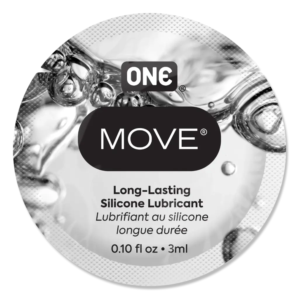 ONE® Move® Lubricant 3ml Sachets, Case of 500