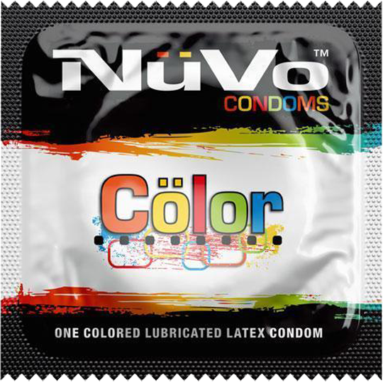 NuVo® Color Condoms, Case of 1000