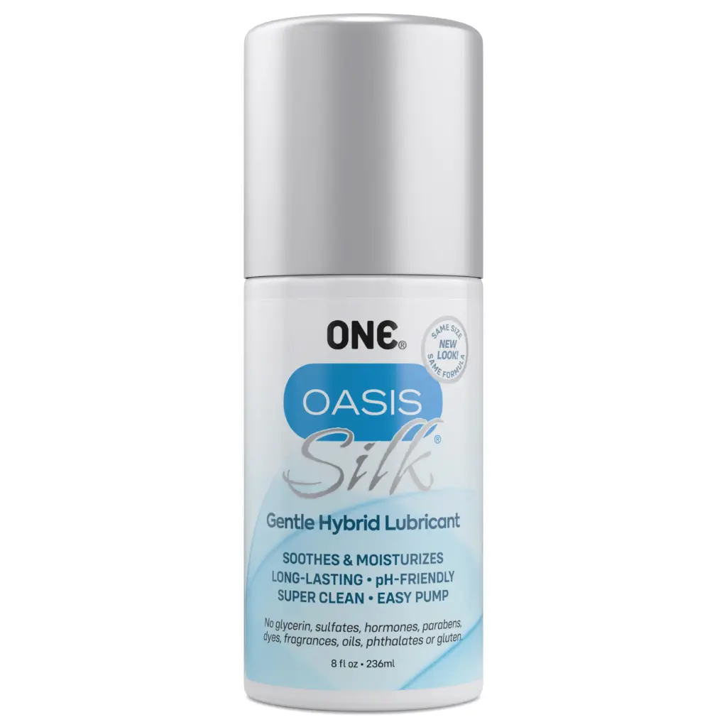ONE® Oasis Silk® Lubricant 8oz Bottle, Case of 24