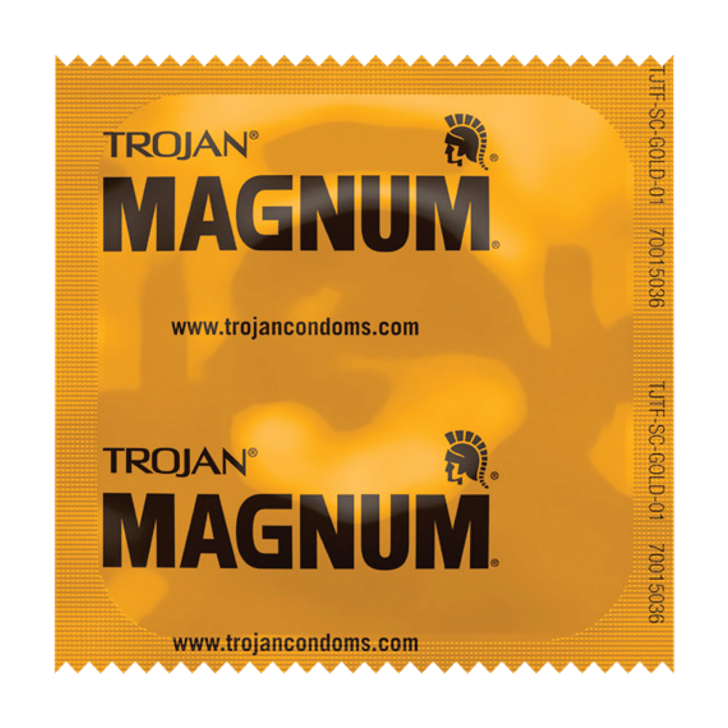 Trojan® Magnum Condoms, Case of 1,000