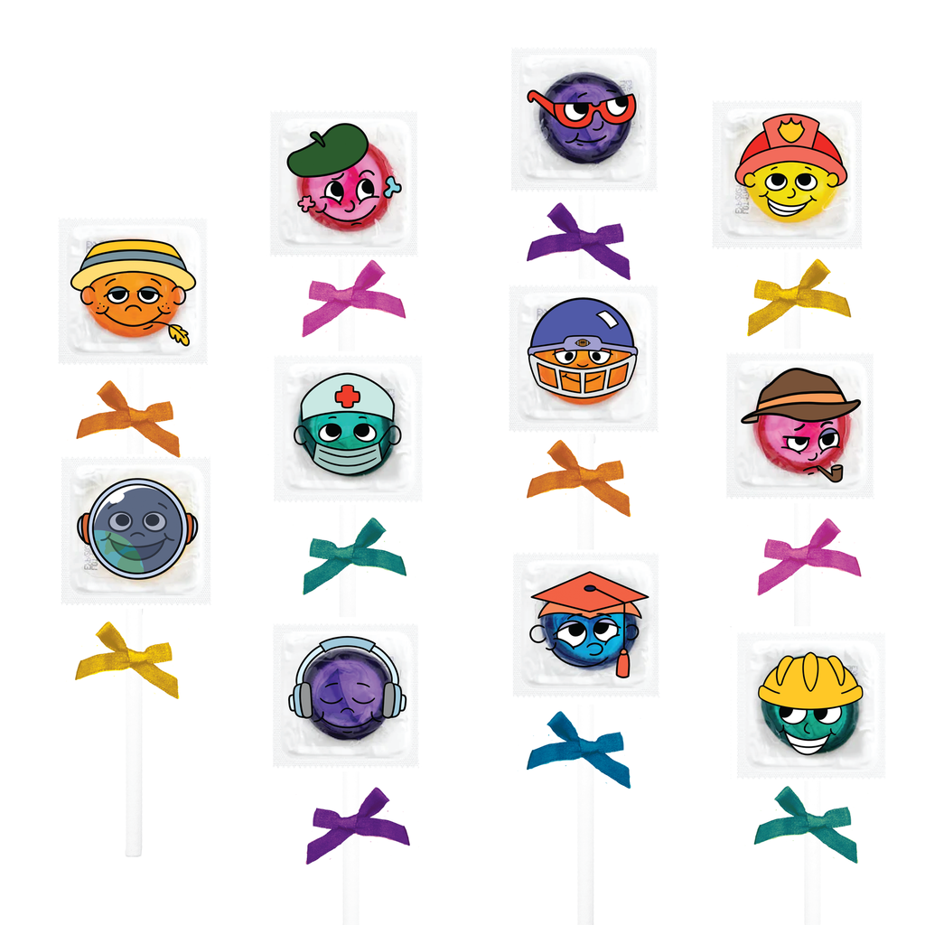 Top Pop Condom Pops, Bag of 50