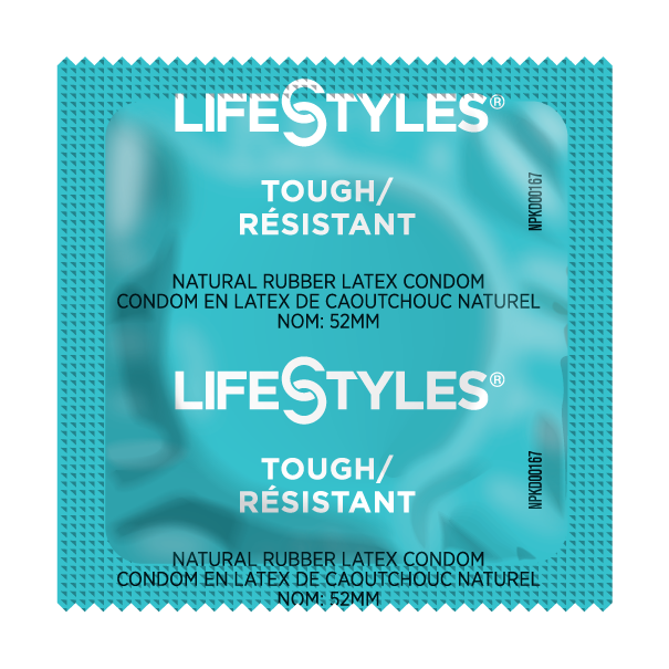 LifeStyles® Tough Condoms, Case of 1,008