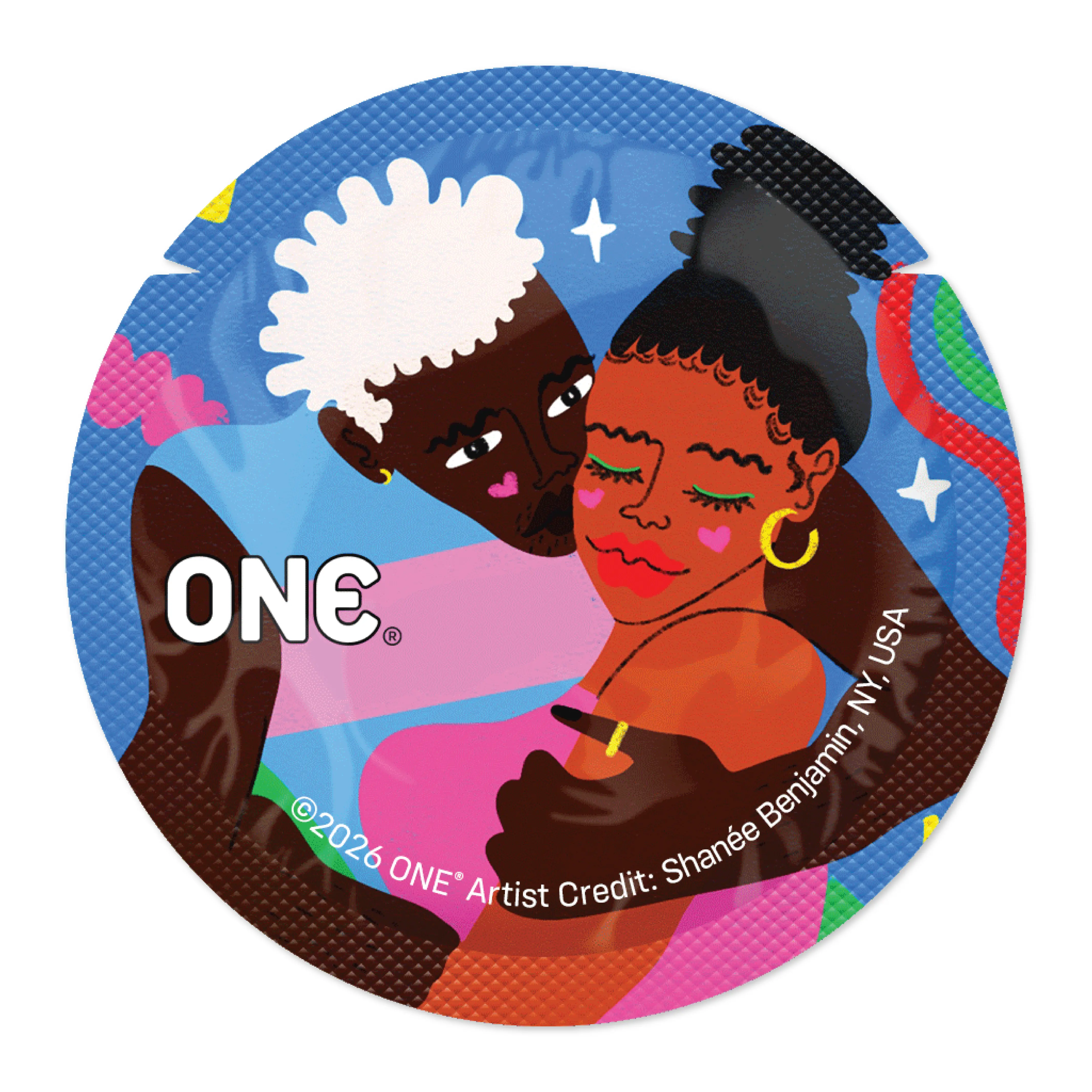 ONE® Super Sensitive™ Unity Collection Condoms, Case of 1,000