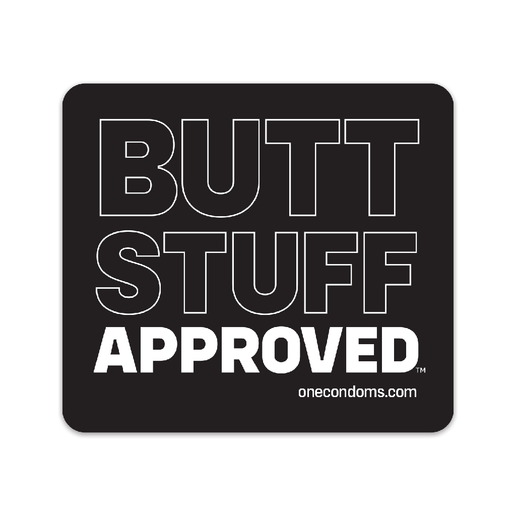 ONE Butt Stuff Approved Stickers, bundle of 20