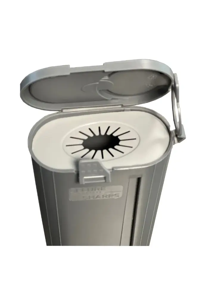 Secure Personal Sharps Container with Daisy Top, Case of 100