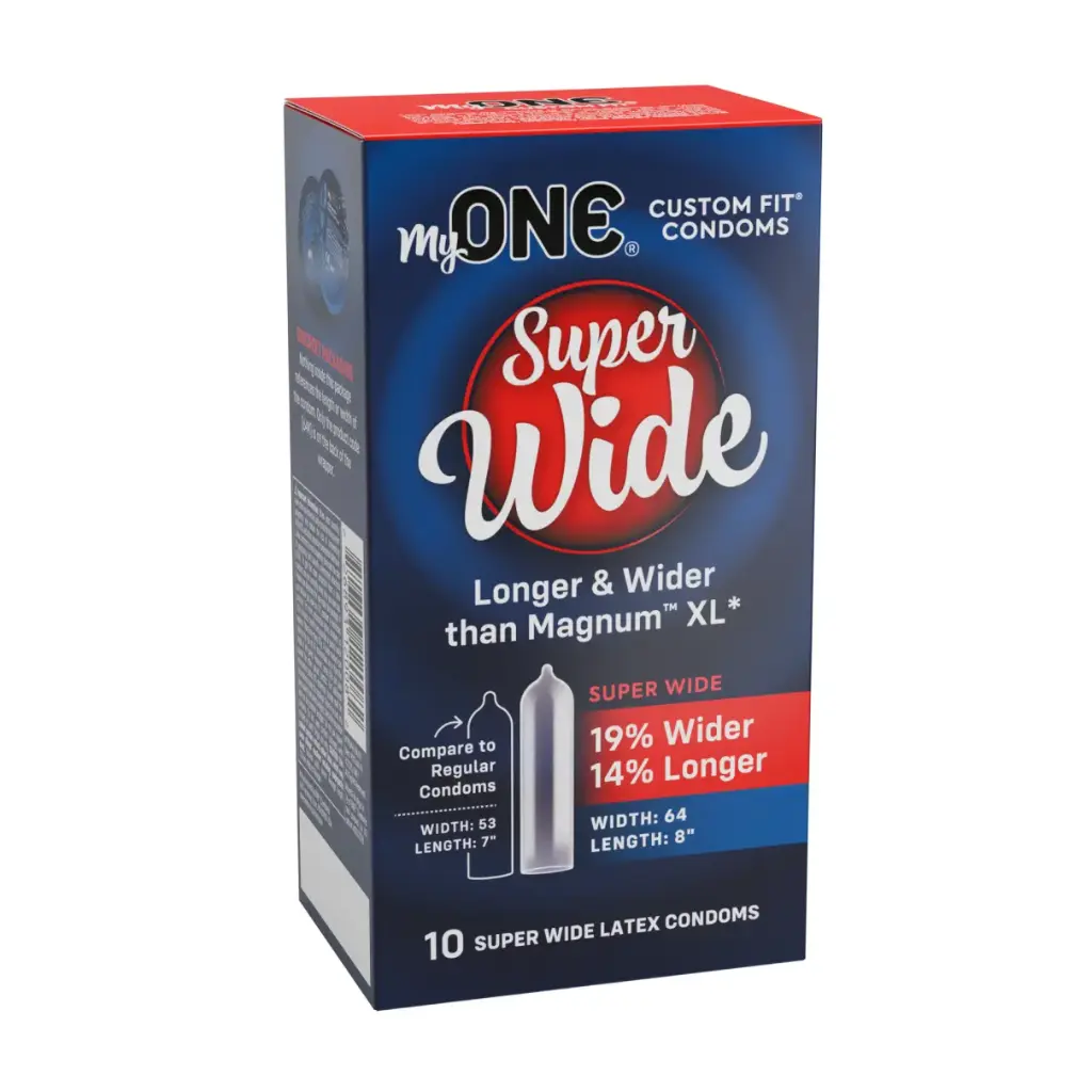 MyONE® Super Wide 10-Pack, Size 64K, Case of 72
