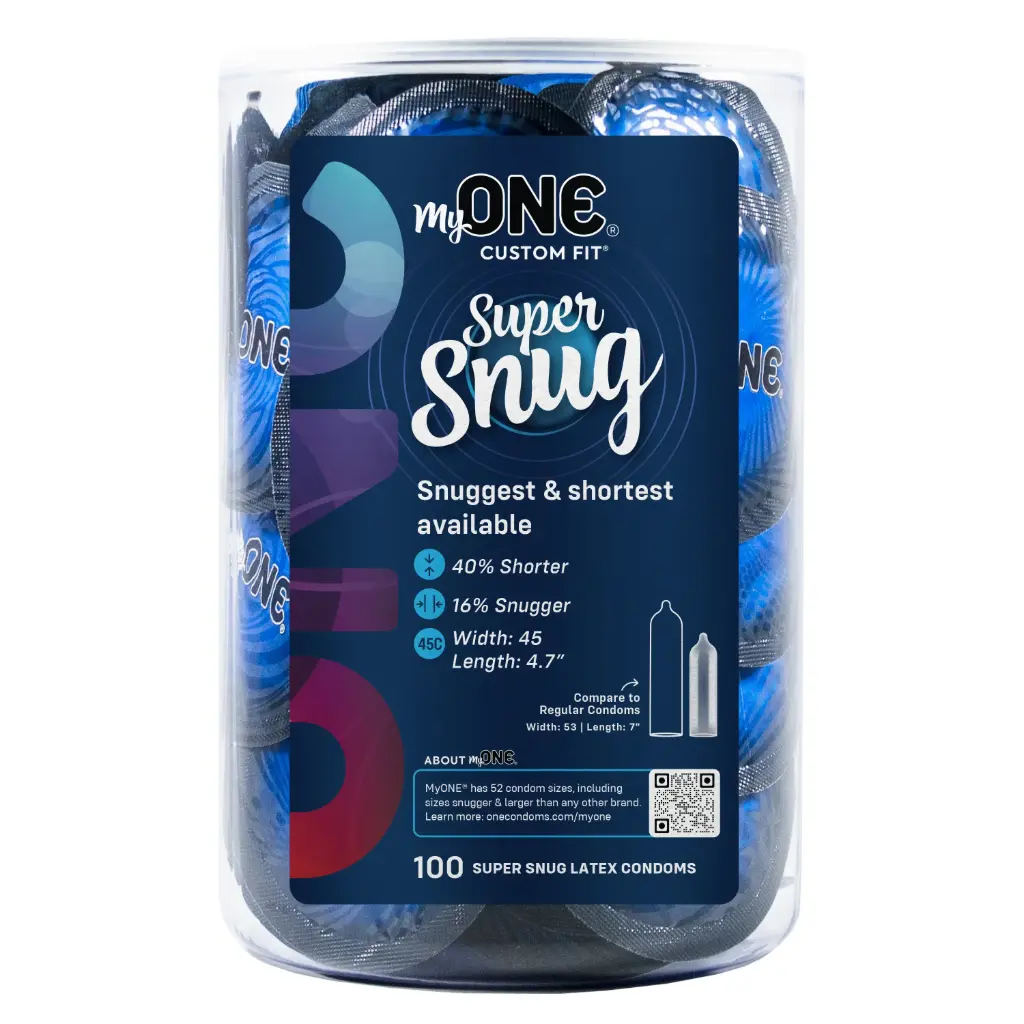 MyONE® Custom Fit® Super Snug Condoms, Bowl of 100