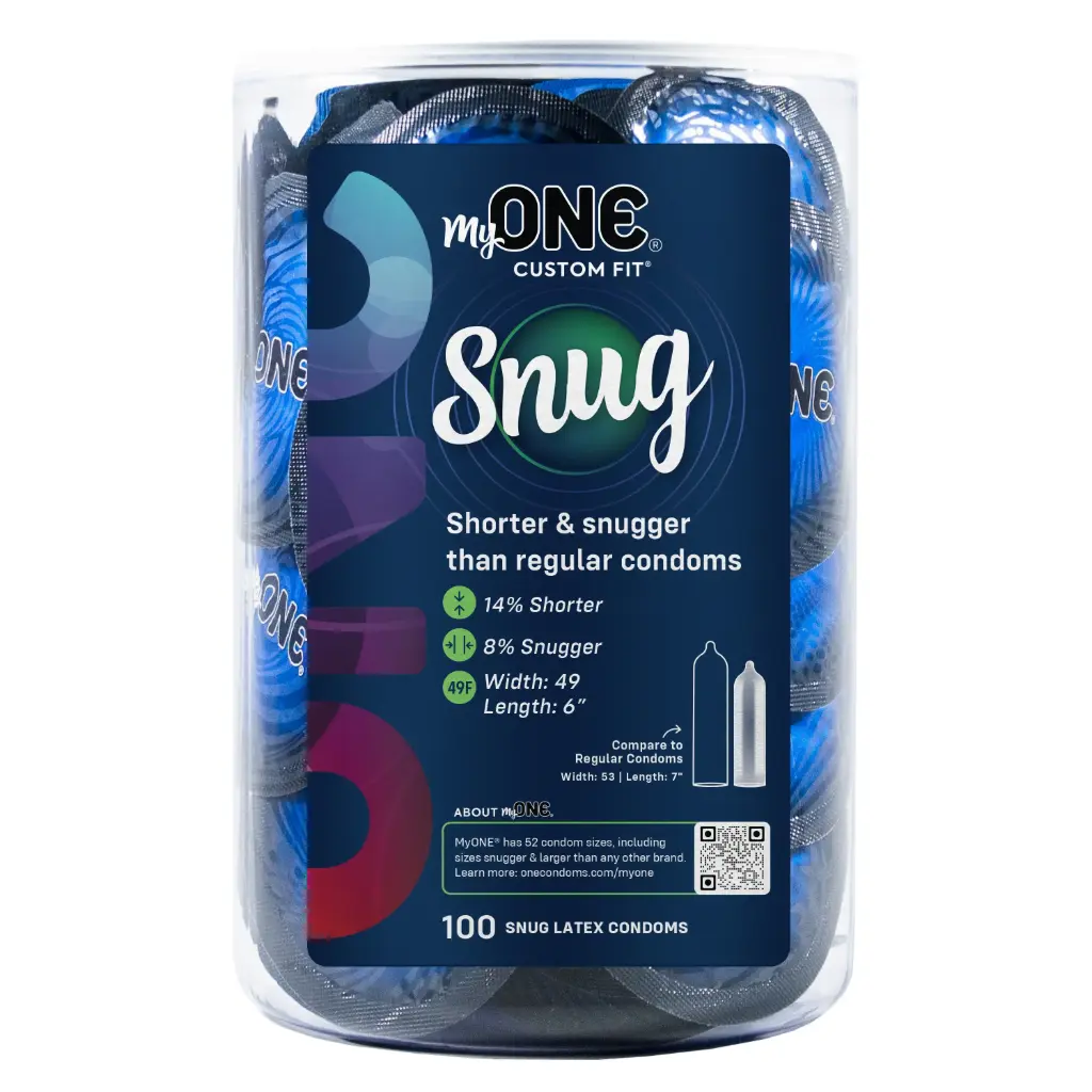 MyONE® Custom Fit® Snug Condoms, Bowl of 100