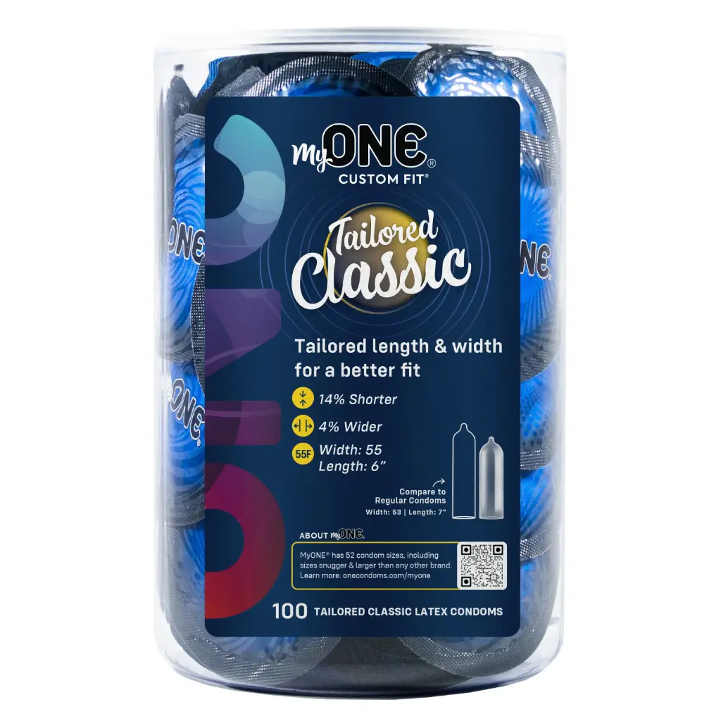 MyONE® Custom Fit® Tailored Classic Condoms, Bowl of 100