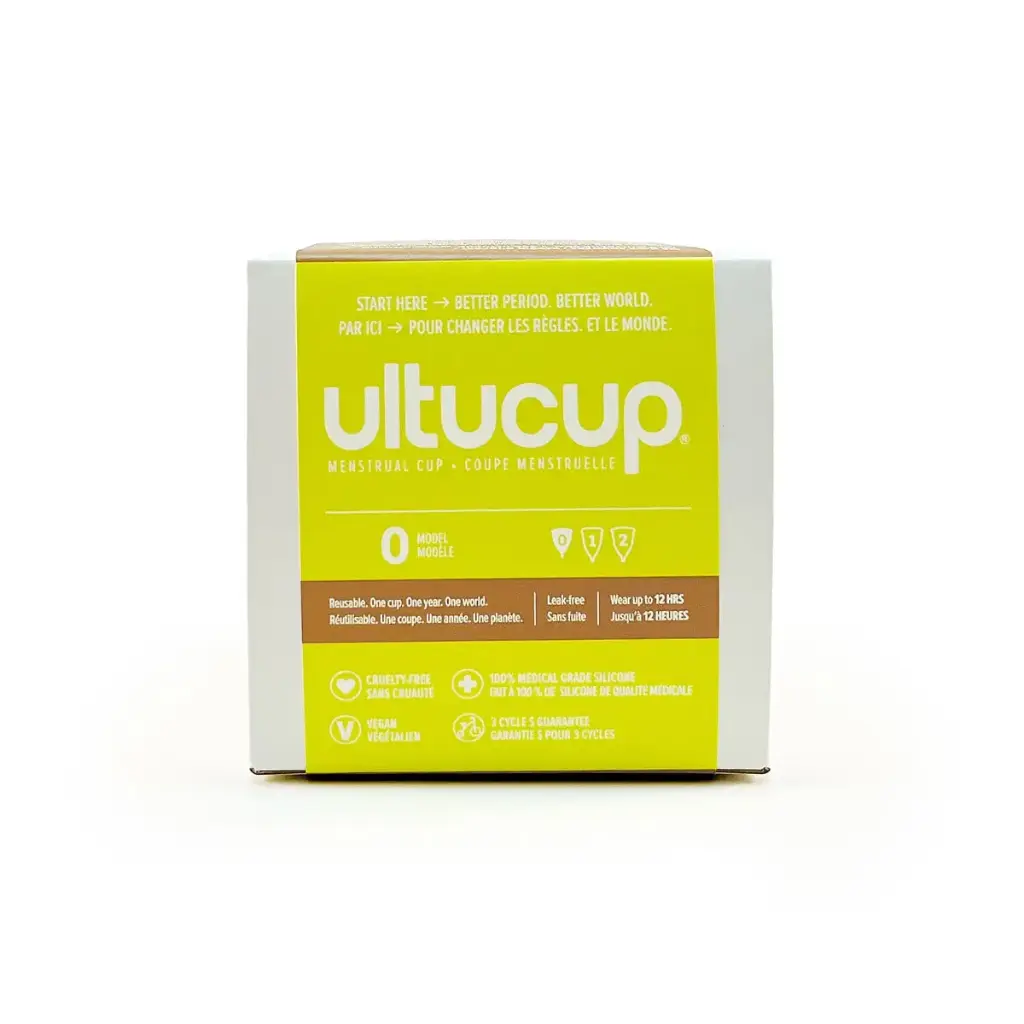 UltuCup® Menstrual Cup (Model 0) Single Box
