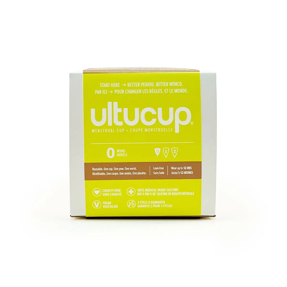 [PUCBX0C] UltuCup® Menstrual Cup (Model 0) Box, Case of 125