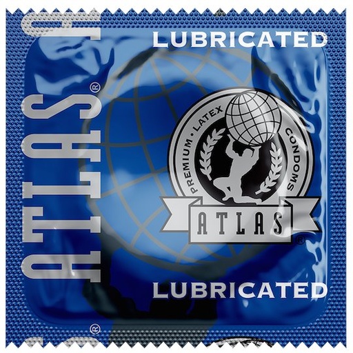 [10000C] Atlas® Ultra Lubricated Condoms, Case of 1,000