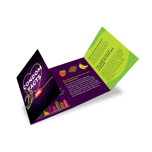 [ACFU] Condom Facts Pamphlet, Pack of 100