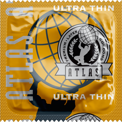 [10200C] Atlas® Ultra Thin Condoms, Case of 1,000