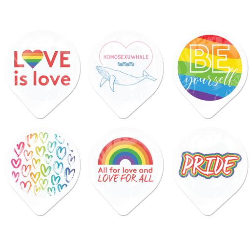 [BCU04] Pride Condom Buttercups, Bag of 60