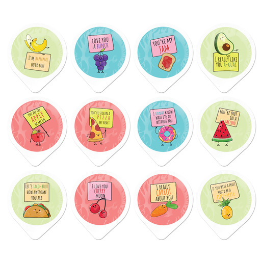 [BCU06] Cute Fruits Condom Buttercups, Bag of 60