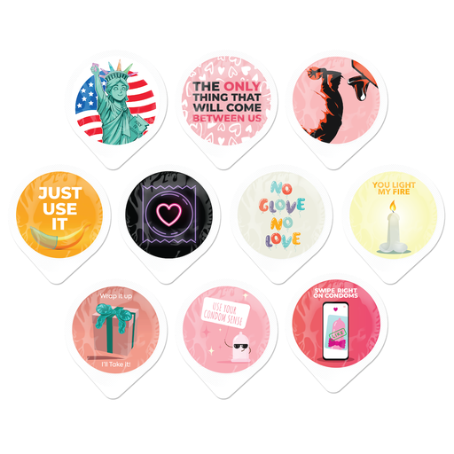 [BCU07] Condom Promotion Condom Buttercups, Bag of 60