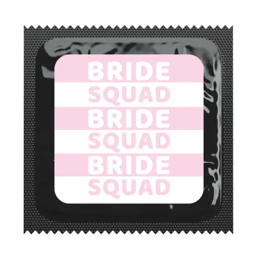 [BKU61] Bride Squad Condoms, Bag of 50