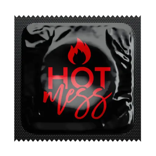 [BKU67] Hot Mess Condoms, Bag of 50