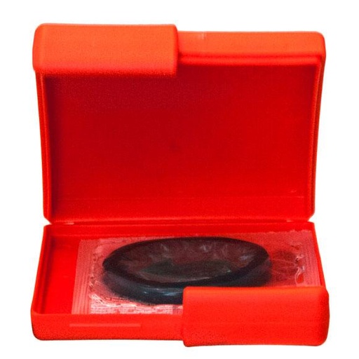 [CCU26] Red Contour Condom Compacts, Bag of 10